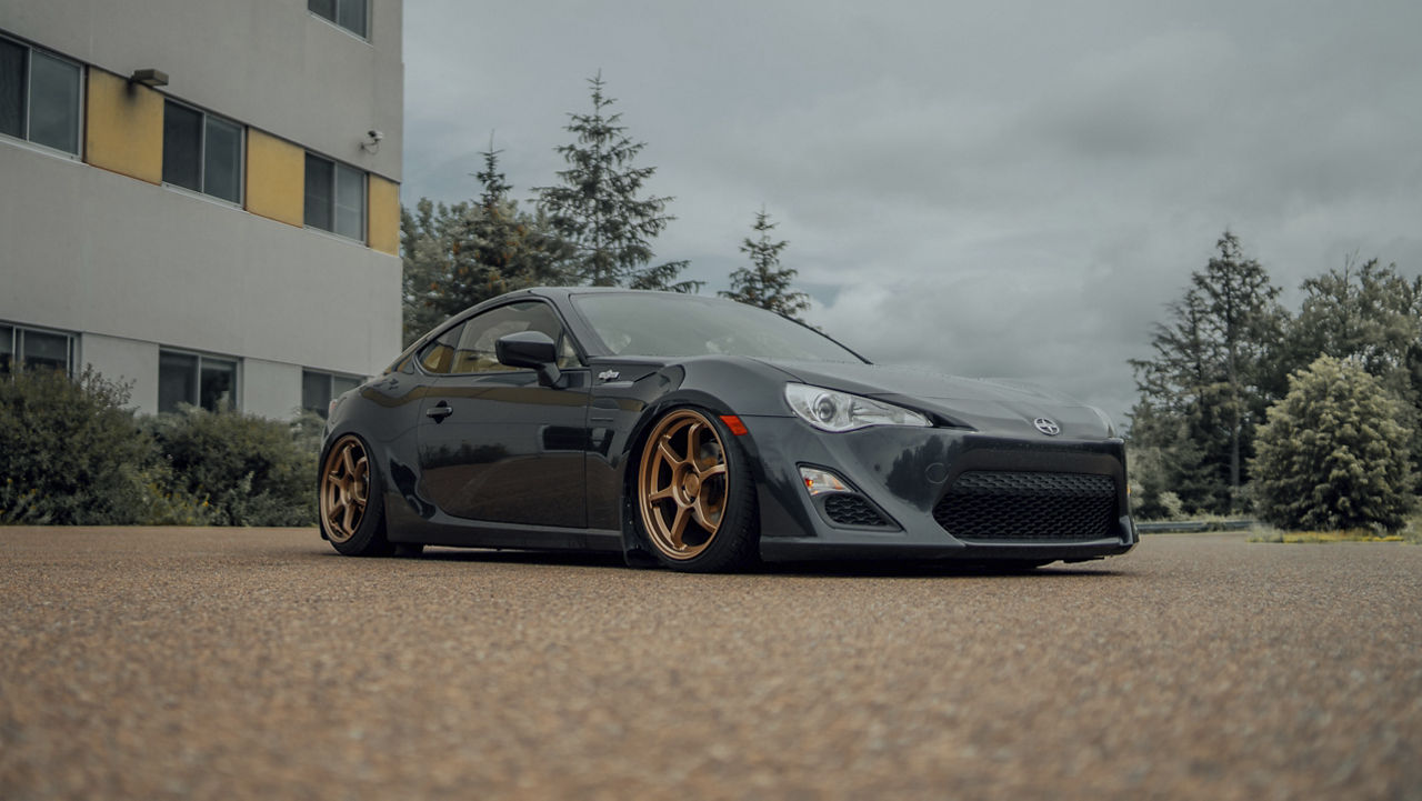 2016 Toyota Scion FRS - Motegi TRAKLITE 3.0 - Bronze | Motegi Wheels